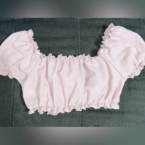 Pink Crop Top